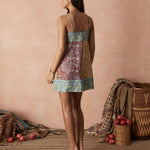 Boteh Caravane Mini Dress Mesa Patchwork
