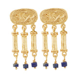 Cleopatra's Bling Canossa Earrings 18K Gold Plated