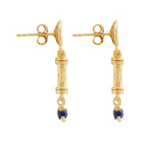 Cleopatra's Bling Canossa Earrings 18K Gold Plated side