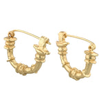 Cleopatra's Bling Isherwood Hoops 18K Gold Plated