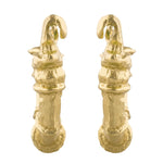 Cleopatra's Bling Isherwood Hoops 18K Gold Plated front