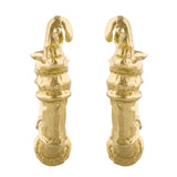 Cleopatra's Bling Isherwood Hoops 18K Gold Plated front