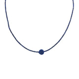 Minuit Necklace in Lapis Lazuli - 18K Gold Plated