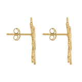 Mini Apollo Sun Earrings - 18K Gold Plated