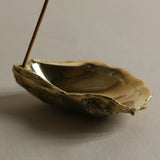 Oyster Incense Holder - Brass