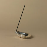 Oyster Incense Holder - Silver