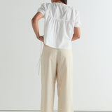 Deiji Studios Blouse Top White