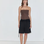 Deiji Studios Contrast Mid Short Black