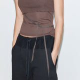 Deiji Studios Contrast Mid Short Black