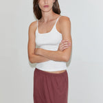 Deiji Studios Ease Trouser Rust Stripe