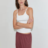 Deiji Studios Ease Trouser Rust Stripe