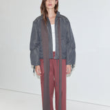 Deiji Studios Ease Trouser Rust Stripe