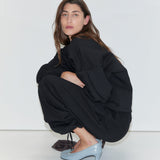 Deiji Studios Jersey Jumper Black