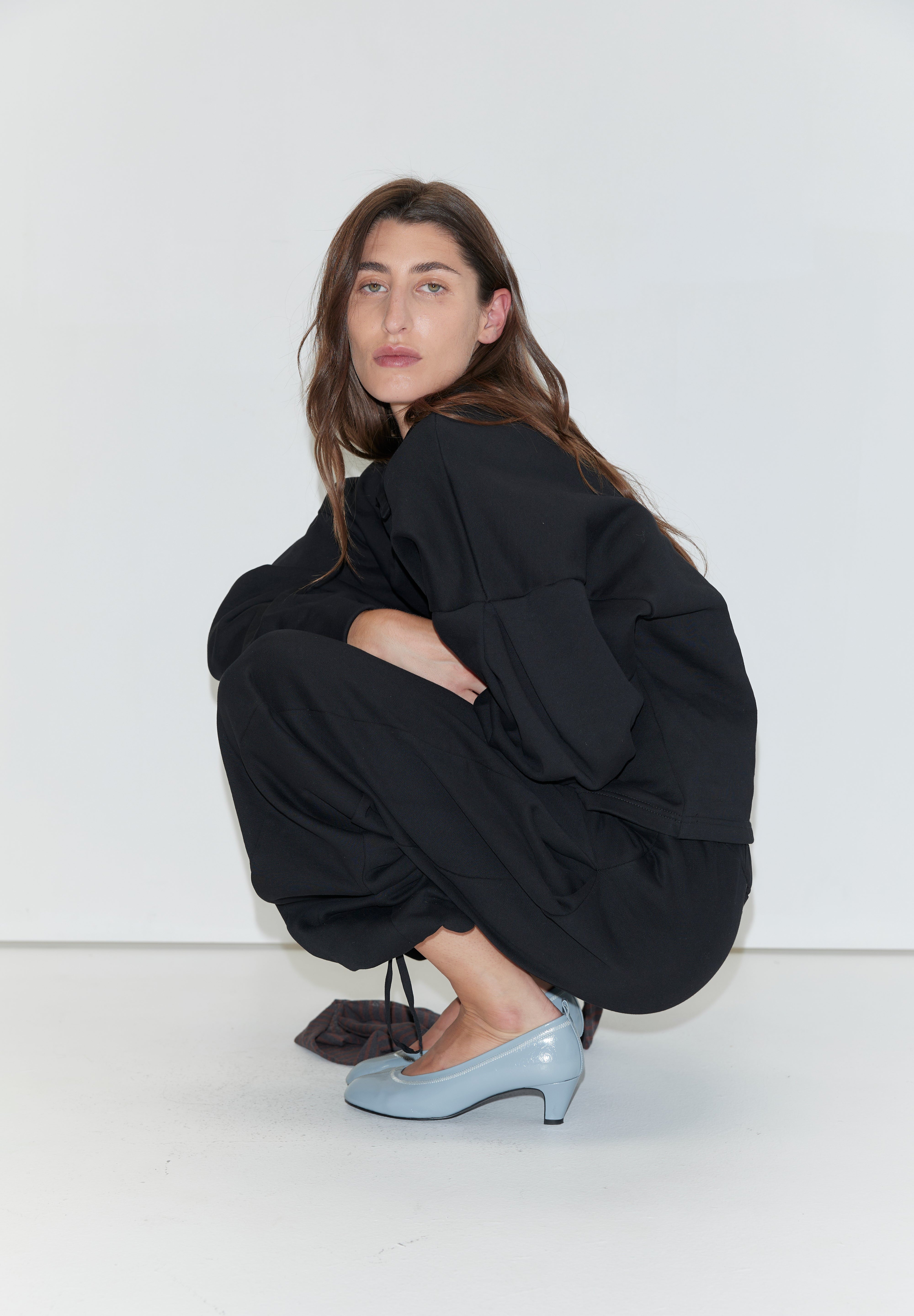 Deiji Studios Jersey Jumper Black