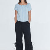Deiji Studios Drawcord Pocket Pant Black
