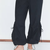 Deiji Studios Drawcord Pocket Pant Black