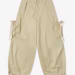 Deiji Studios Cargo Pant in Stone – flat lay product shot | Peggy Concept Store