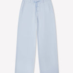 Deiji Studios Panel Leg Pant in Powder Blue – flat lay product shot | Peggy Concept Store