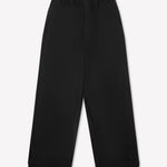 Deiji Studios Snap Tab Pant in Black – flat lay product shot | Peggy Concept Store