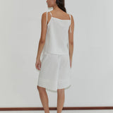 Tied Cami – White