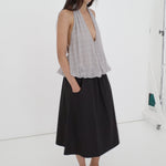 Deiji Studios Voile Halter Honey Check