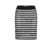 Dillon Skirt - Salt & Noir