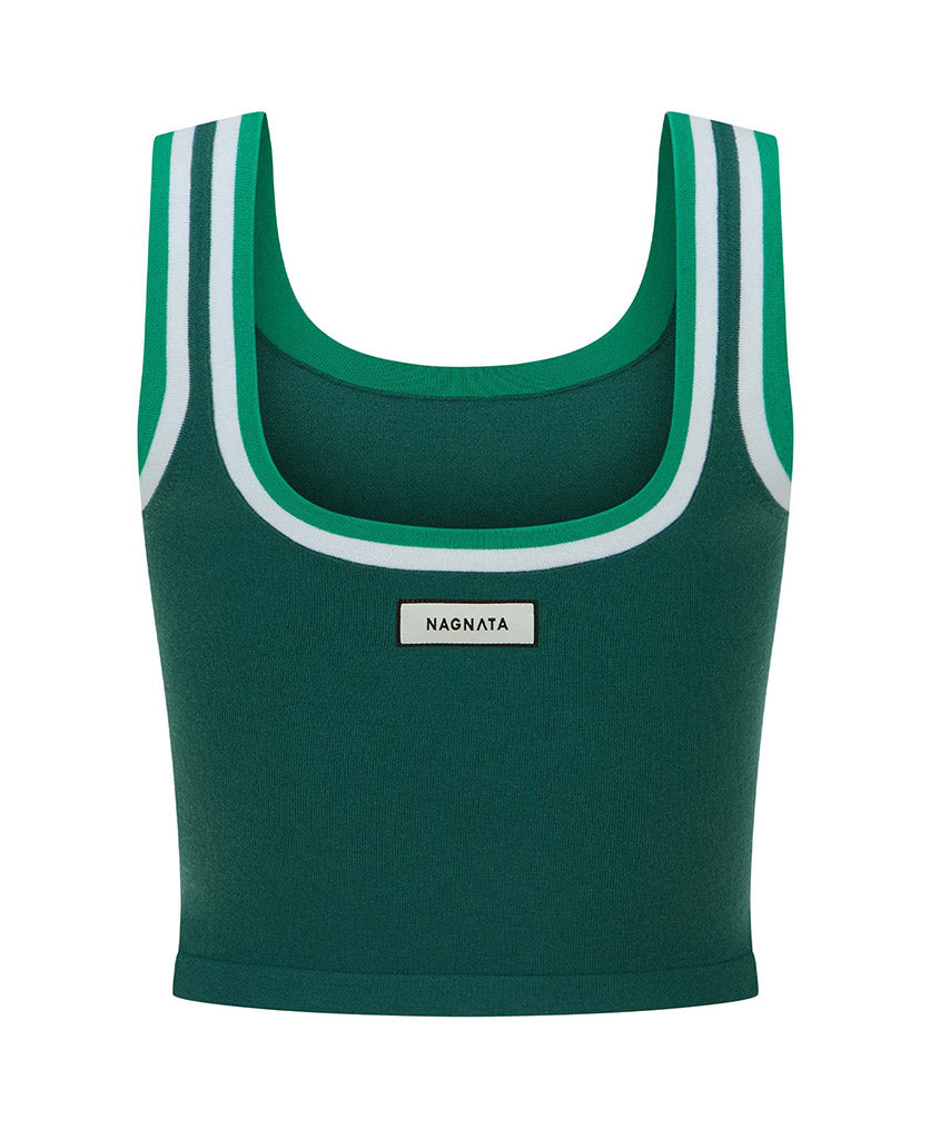 Nagnata Classic Retro Tank Kelp back