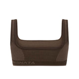 Nagnata Classic Wool Bralet Bark back