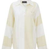Nagnata Club Stripe Polo Oat