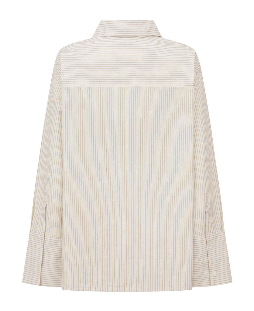 Nagnata Organic Loom Classic Shirt Blanc back