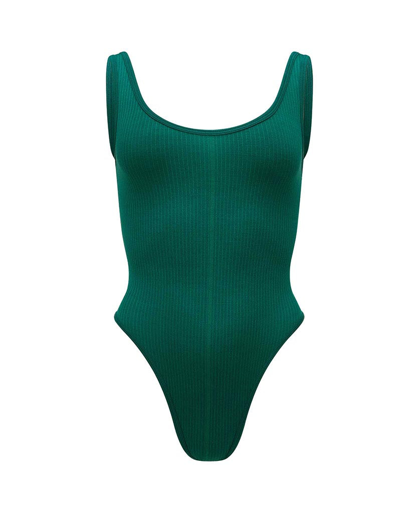 Nagnata Classic Wool Bodysuit Kelp
