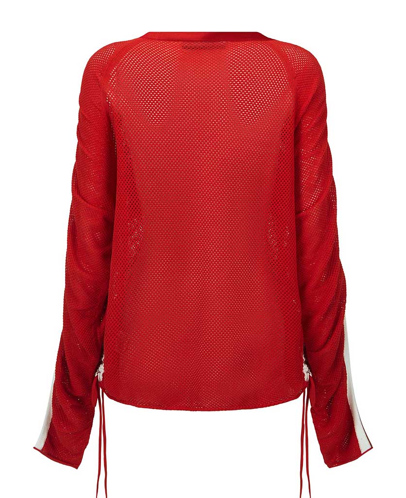 Nagnata Downtown Mesh Jersey Poppy back