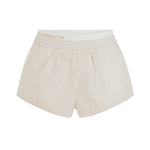 Nagnata Organic Loom Box Knit Short Blanc