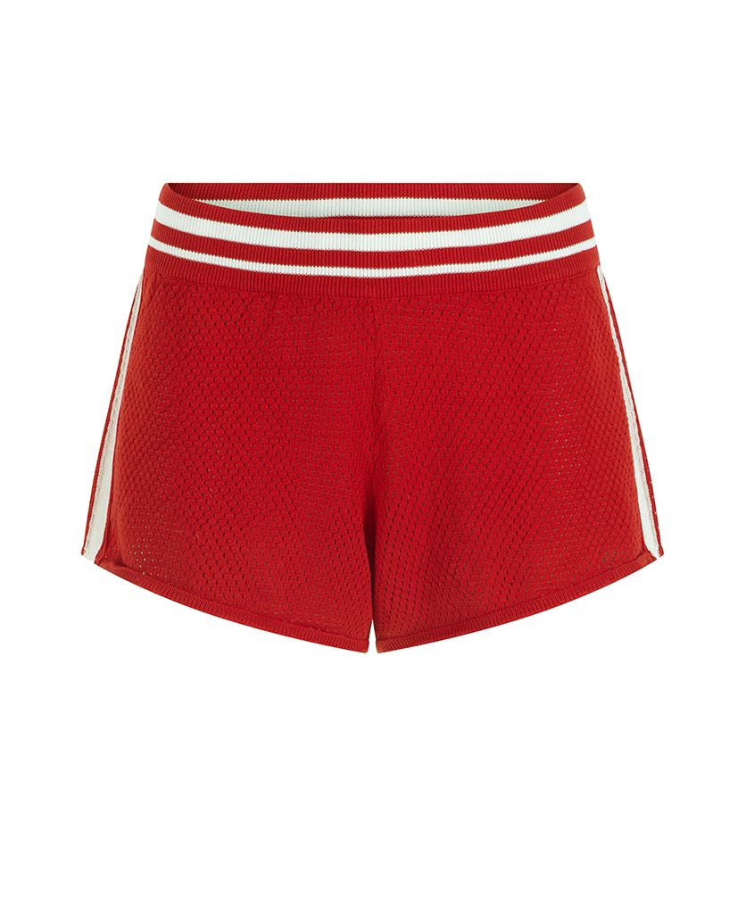 Nagnata Downtown Mesh Short Poppy