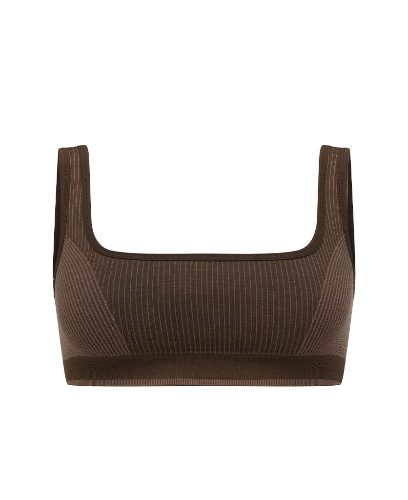 Nagnata Classic Wool Bralet Bark