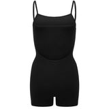Nagnata Ballet Wool All-In Suit Black back