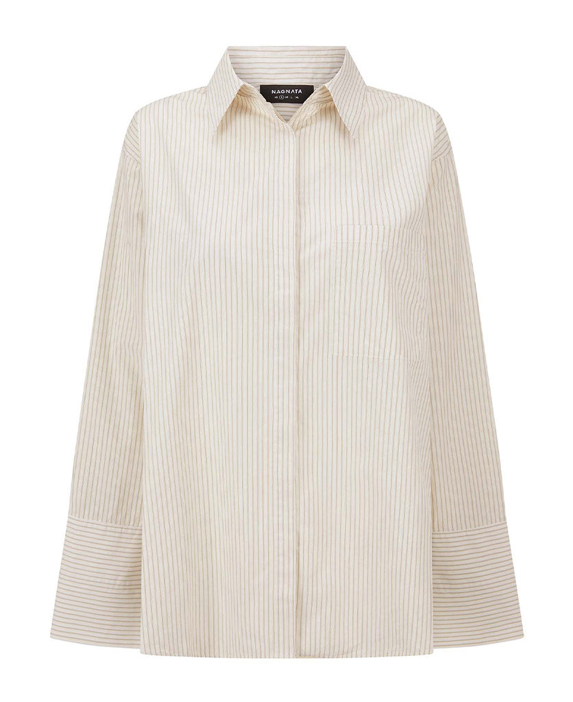 Nagnata Organic Loom Classic Shirt Blanc