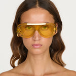 éliou Navigator Sunglasses Yellow