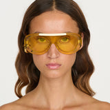 éliou Navigator Sunglasses Yellow