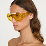 éliou Navigator Sunglasses Yellow