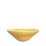 Frutti Ceramic Serving Bowl - Yellow Orange - Alex and Trahanas