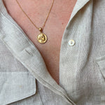 Hermina Athens Athena Charm on model