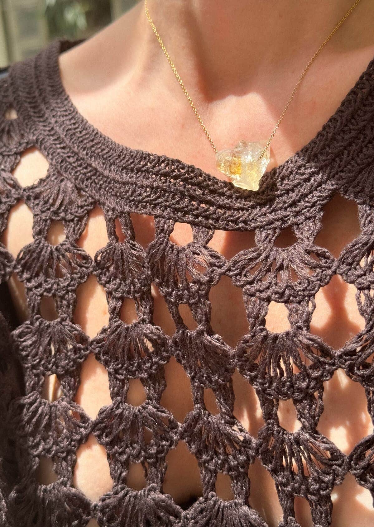 Hermina Athens Lukumaki Kitro Necklace styled