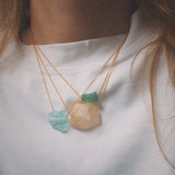 Hermina Athens Lukumaki necklaces layered
