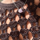 Hermina Athens Lukumaki Myrtilo Necklace on model