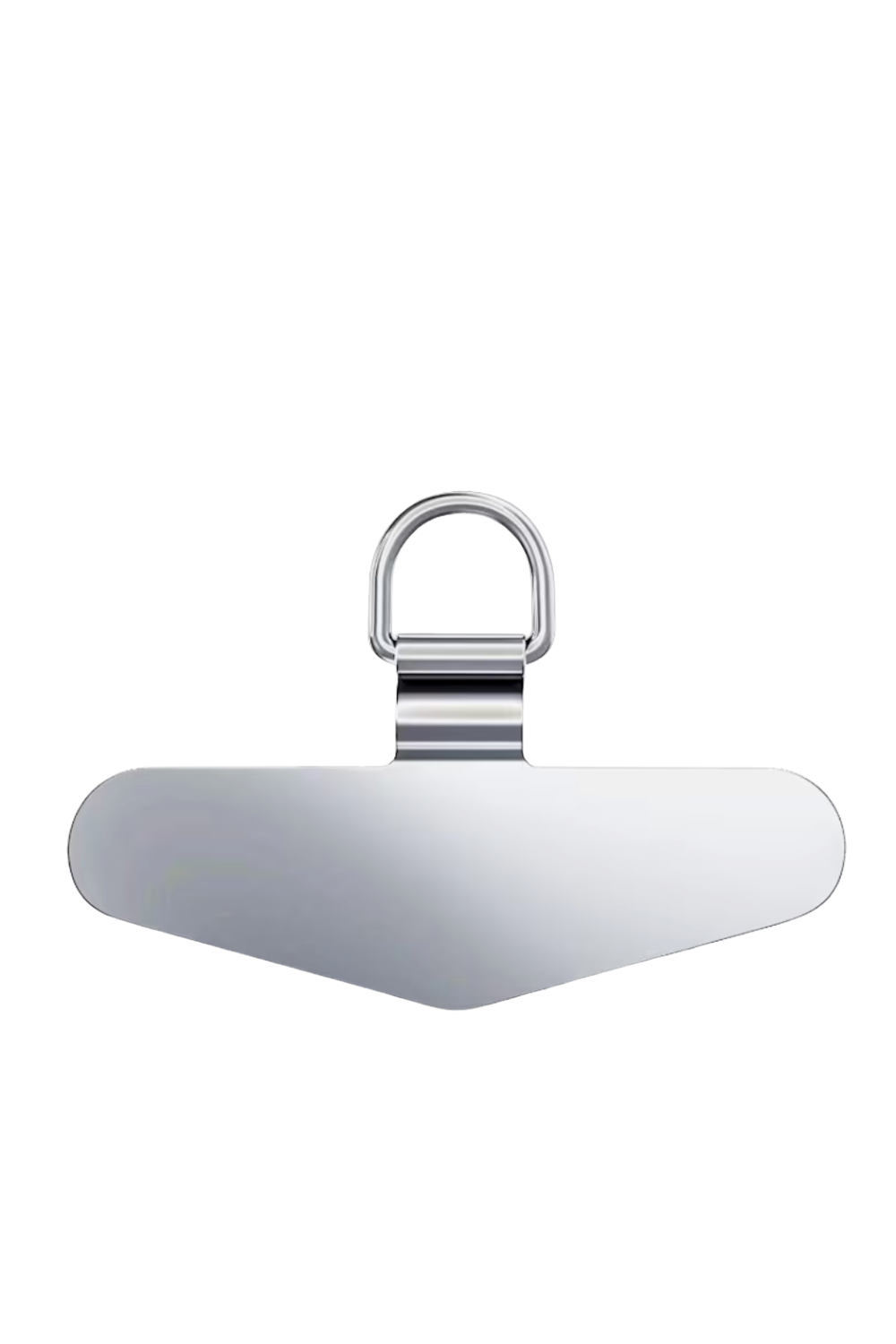 Ina Seifart steel phone adaptor, 4.5cm x 1.5cm, fits under any phone case