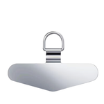 Ina Seifart steel phone adaptor, 4.5cm x 1.5cm, fits under any phone case