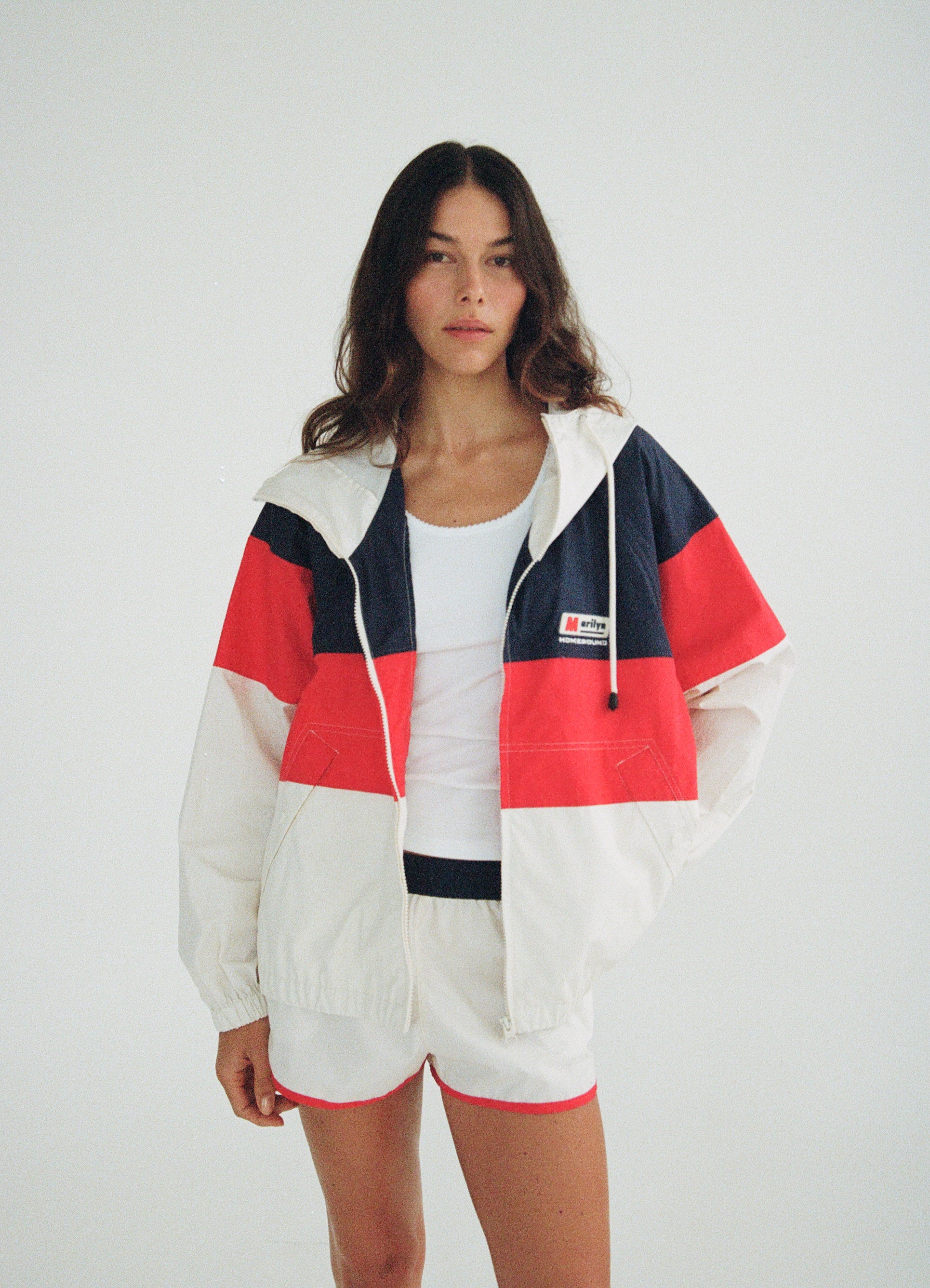 Maggie Marilyn Homebound Windbreaker Nautical
