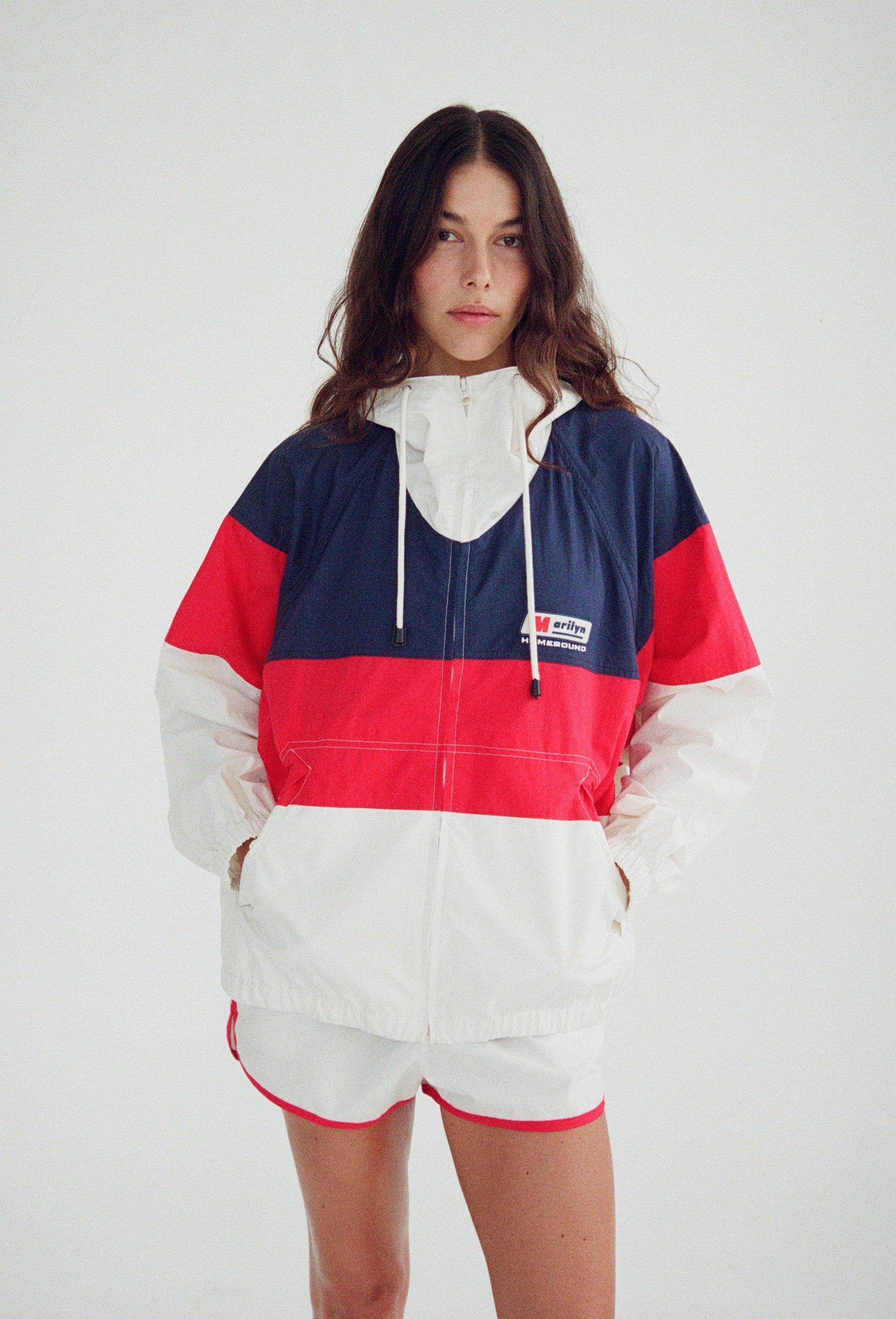 Maggie Marilyn Homebound Windbreaker Nautical