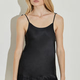 Lace Trimmed Cami - Black